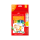 Lapices Jumbo x12 con kit Faber-Castell